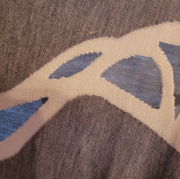 Elie Tahari Priyanka Fine Merino Grey Sleeveless Top Intarsia Illusion Knit NWT - Picture 6 of 10